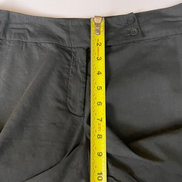 Eileen Fisher Women's Dark Gray Linen Blend Tapered Leg Pants Size 12 - Picture 9 of 13